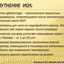 Профессор Астахов С.Ю. Тёмные стороны интраокулярной коррекции. Доклад на XX Международном офтальмологическом конгрессе Белые ночи-2014. Информационный партнер портал Орган зрения organum-visus.com
